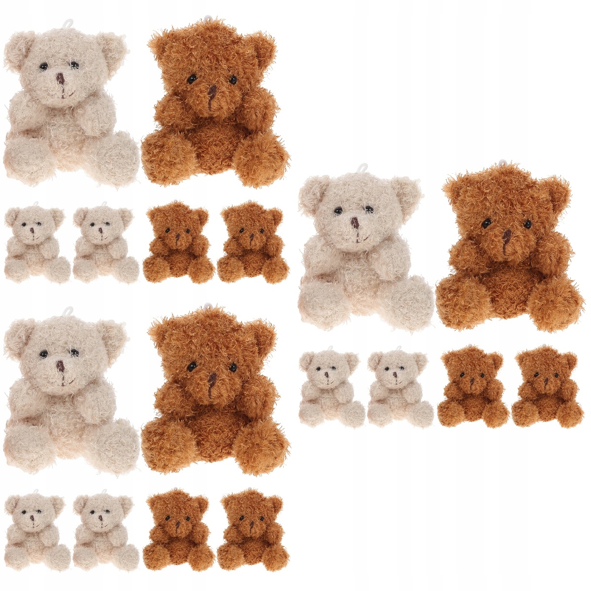 18 шт. модні пухнасті Декоративні плюшеві прикраси