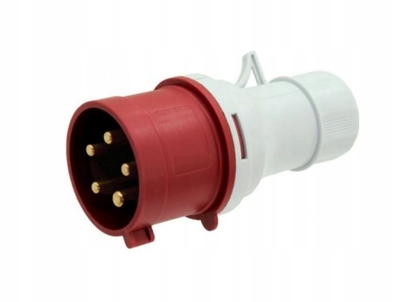 Wtyczka siłowa 16A 5P IP44