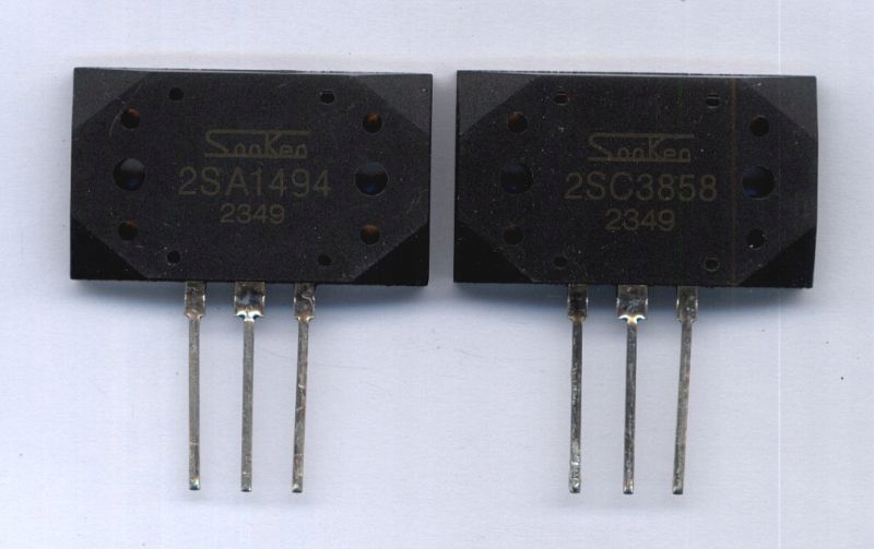 Tranzystor 2SA1494 2SC3858