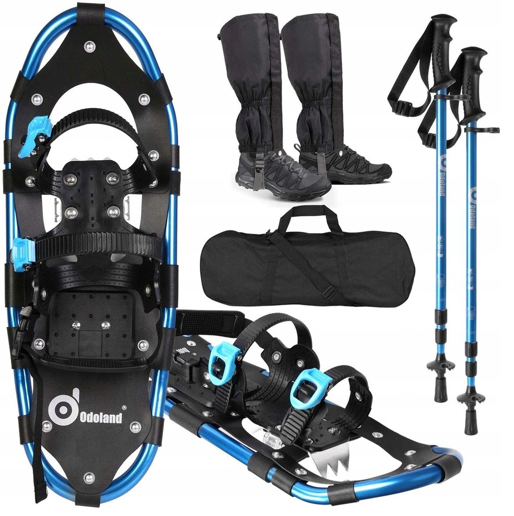 Solidne Rakiety śnieżne 25' do 72kg zestaw tyczki