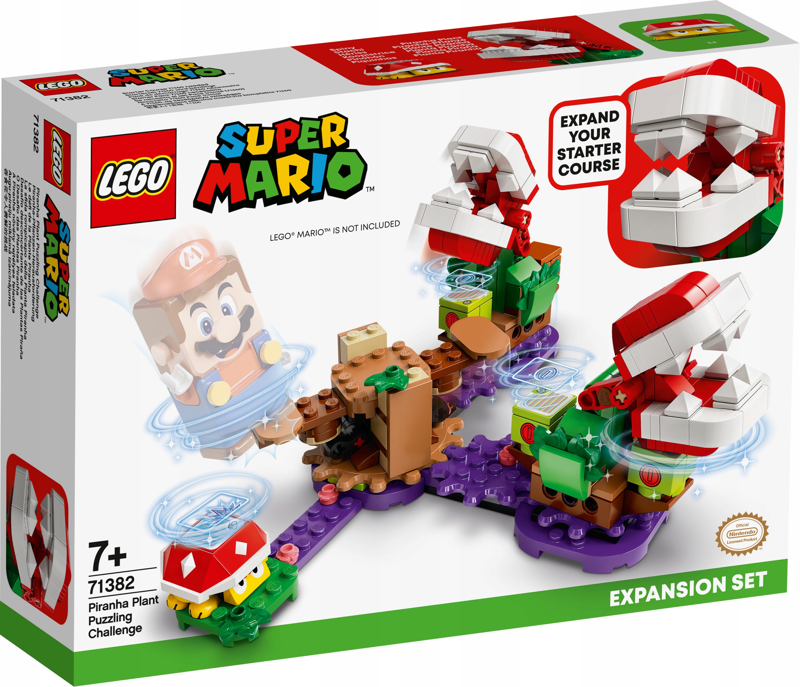 Lego Mario 71382 Zapeklitý úkol Piranha Plant Stavebnice