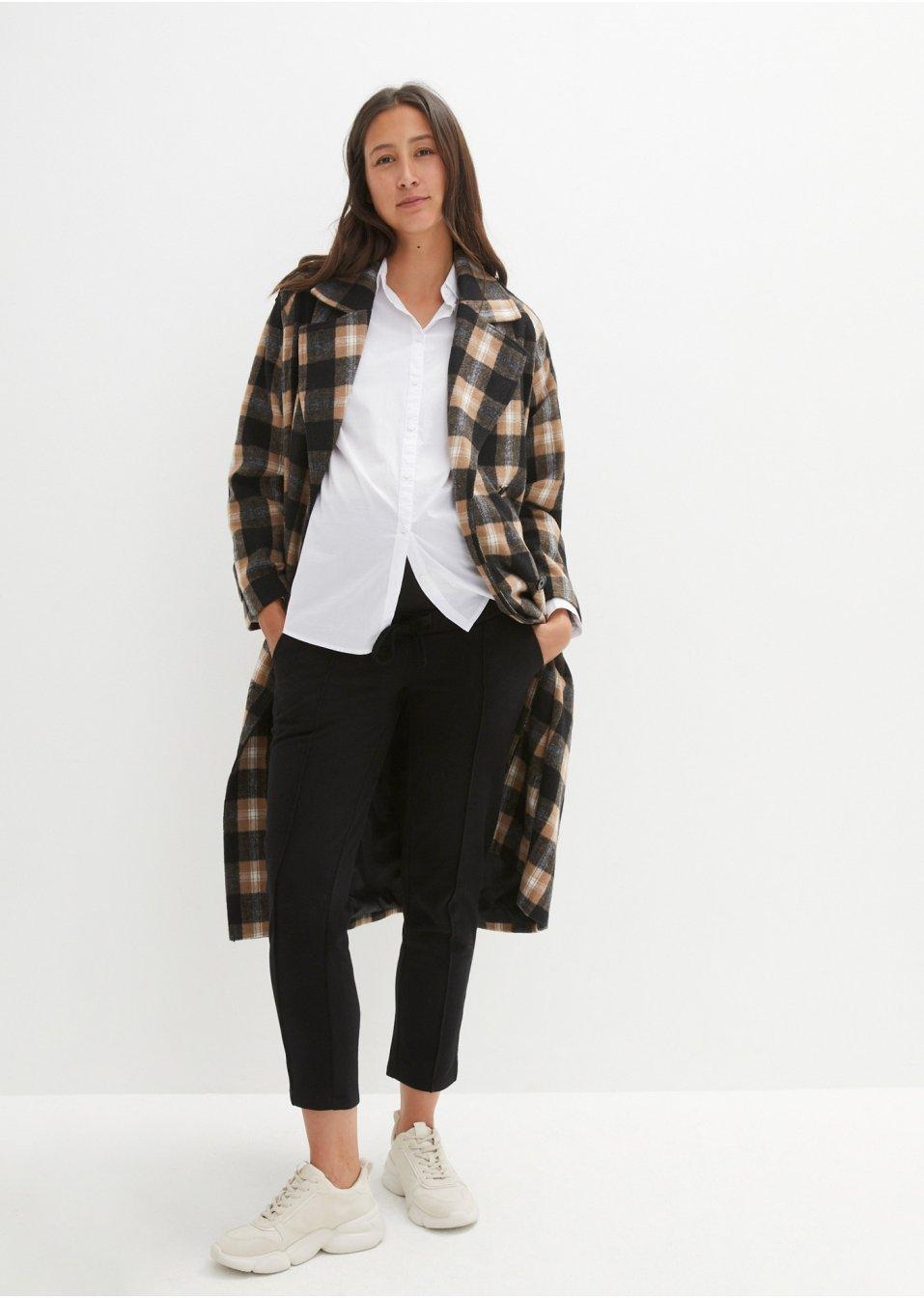 52/54 SPODNIE CIĄŻOWE LUŹNE xju Rozmiar 52/54