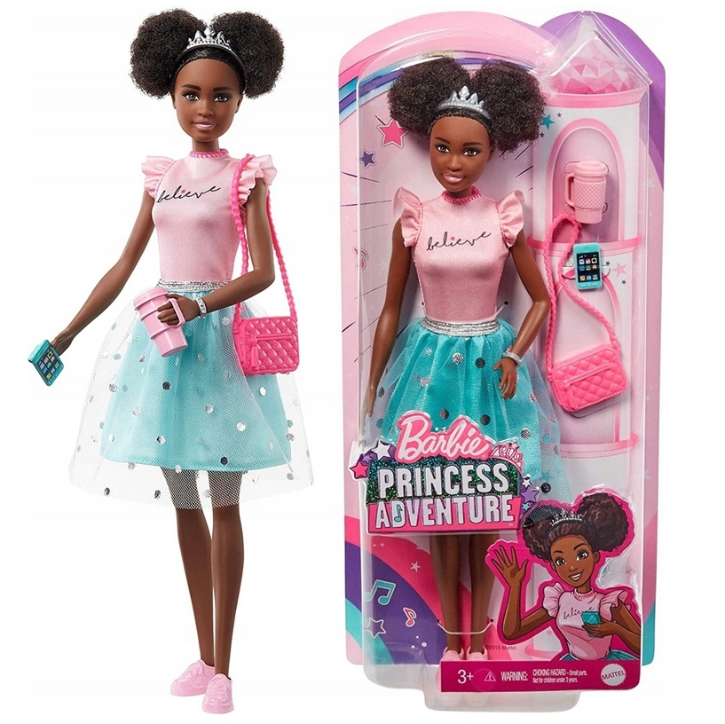 Barbie Przygody księżniczek Lalka GML70