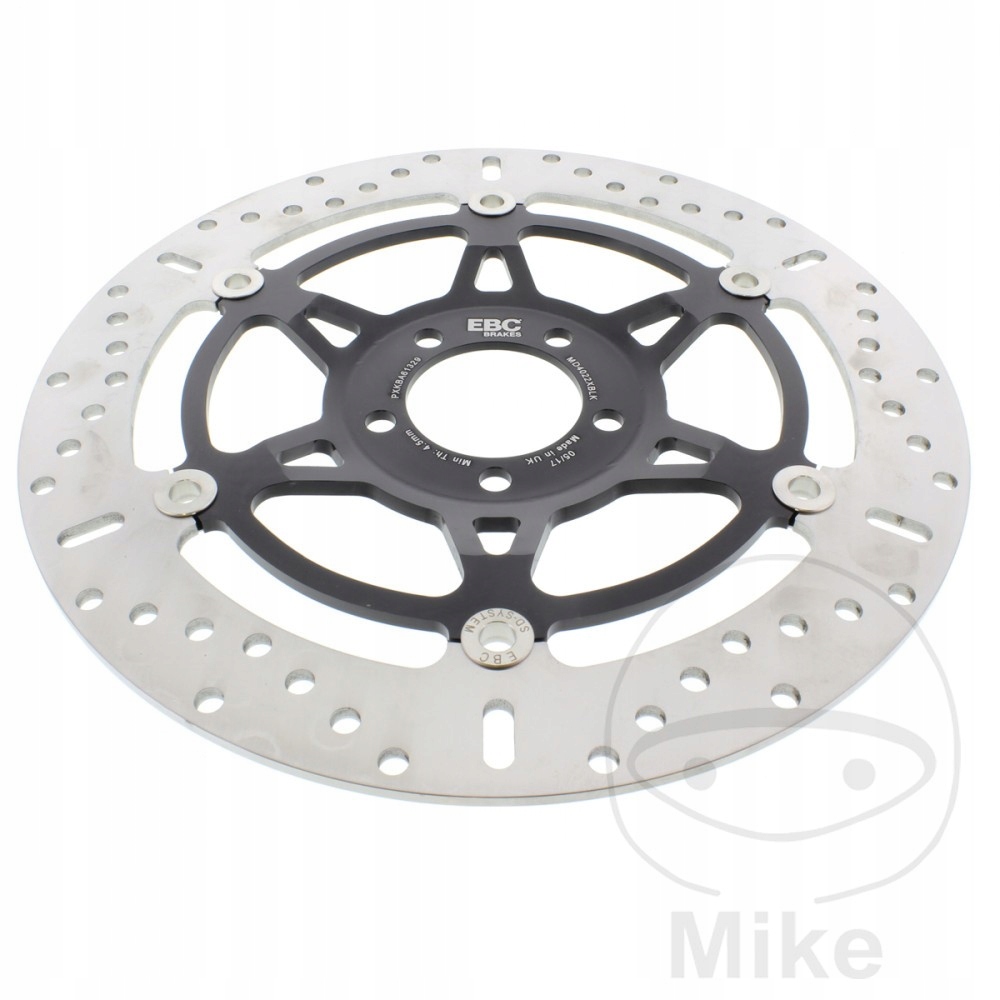 Brzdový kotúč predný Ebc MD4022XBLK