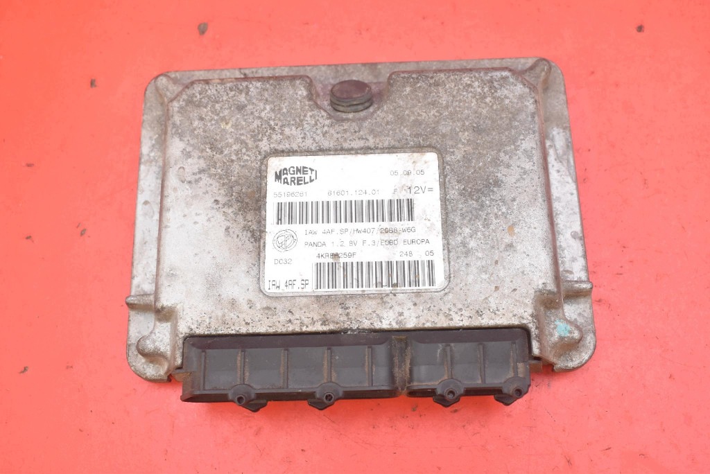 control unit computer of the engine 55196261 FIAT PANDA 2 II 1.2 8V 60 KM 03-11