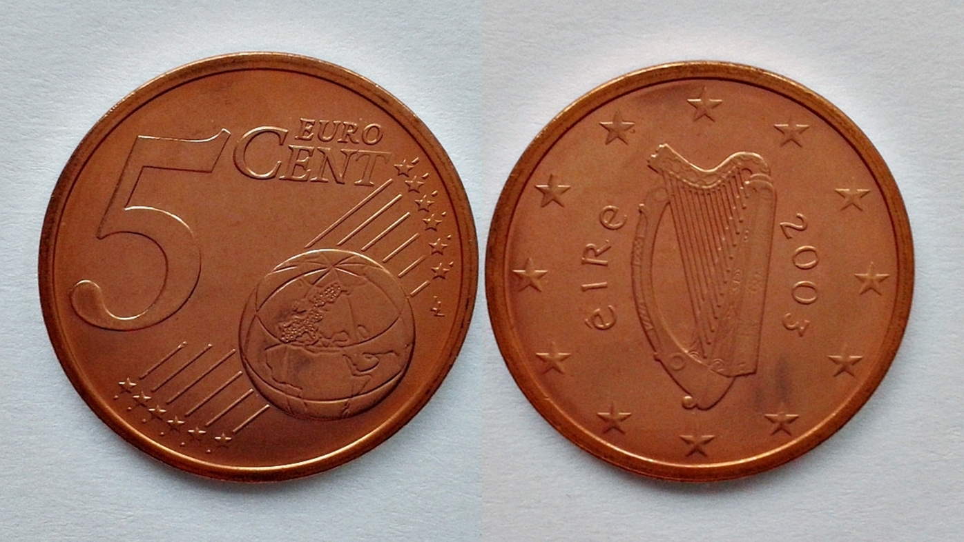 IRLANDIA 5 EUROCENT 2003 / mennicze
