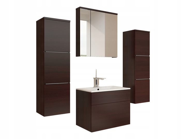 Meble łazienkowe Porto Wenge mat