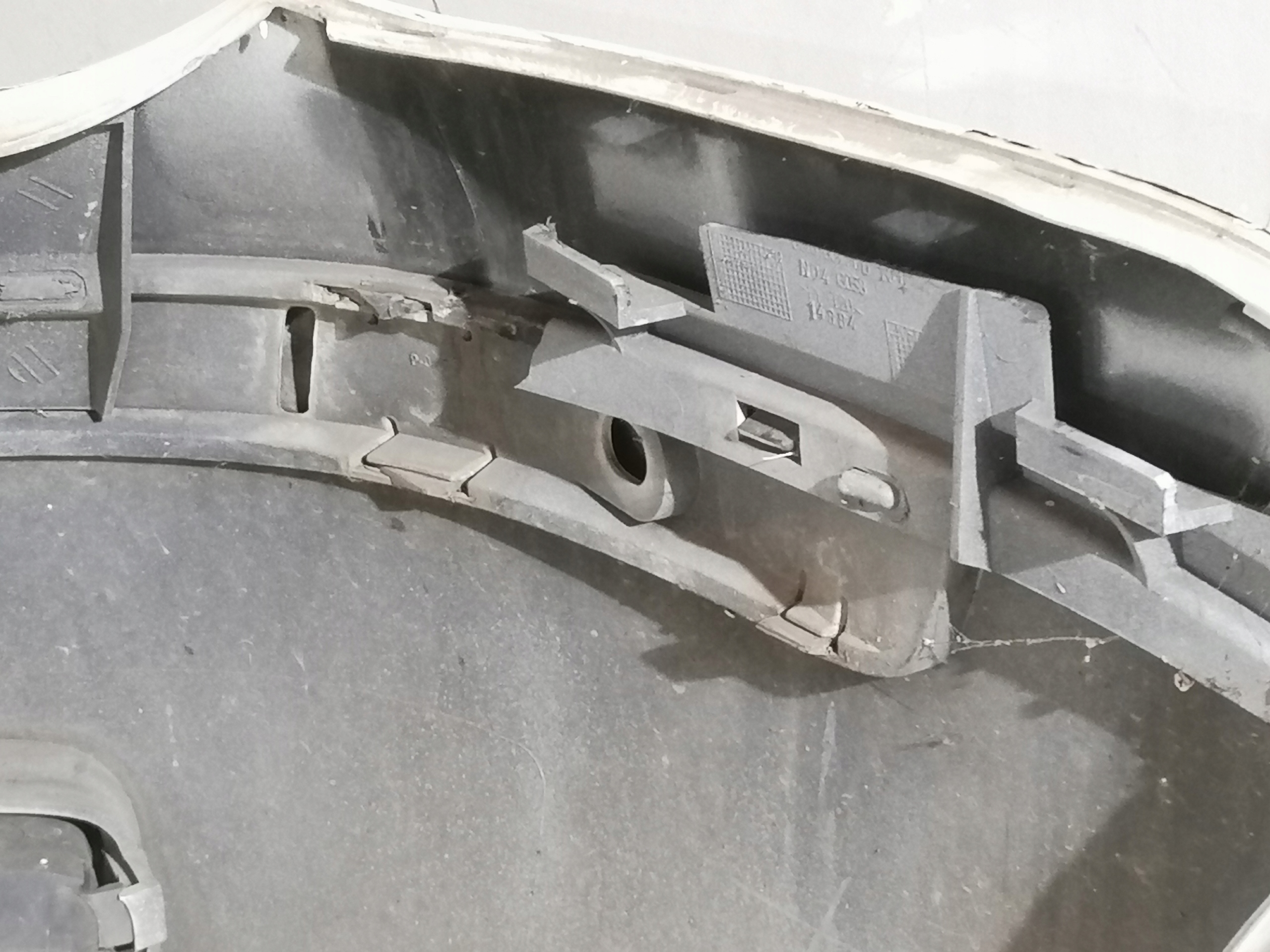 VW Polo 9N stoßstange vorne vorne