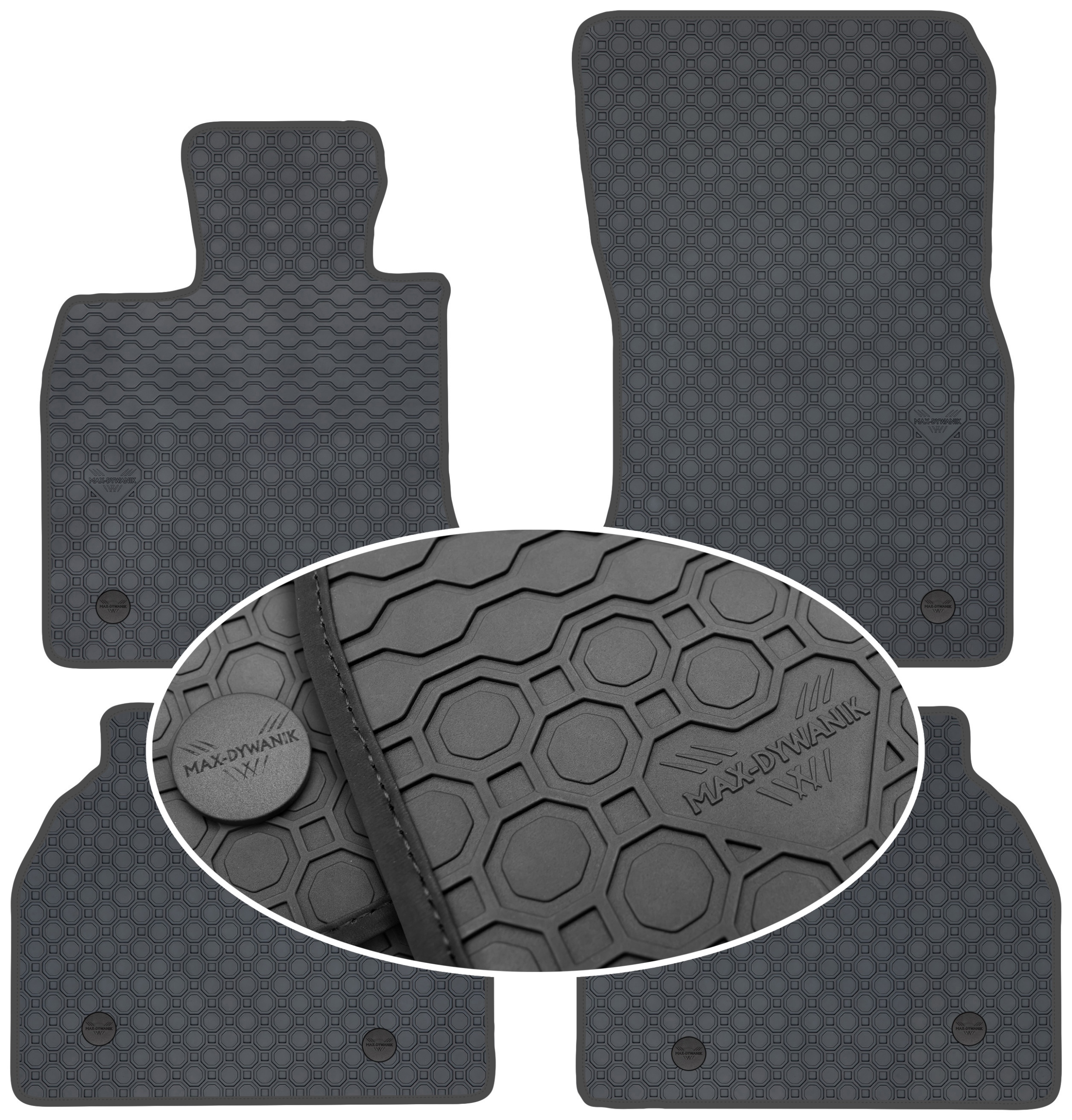 Килимки Max-Килимок резинові 100819600000 4 el.