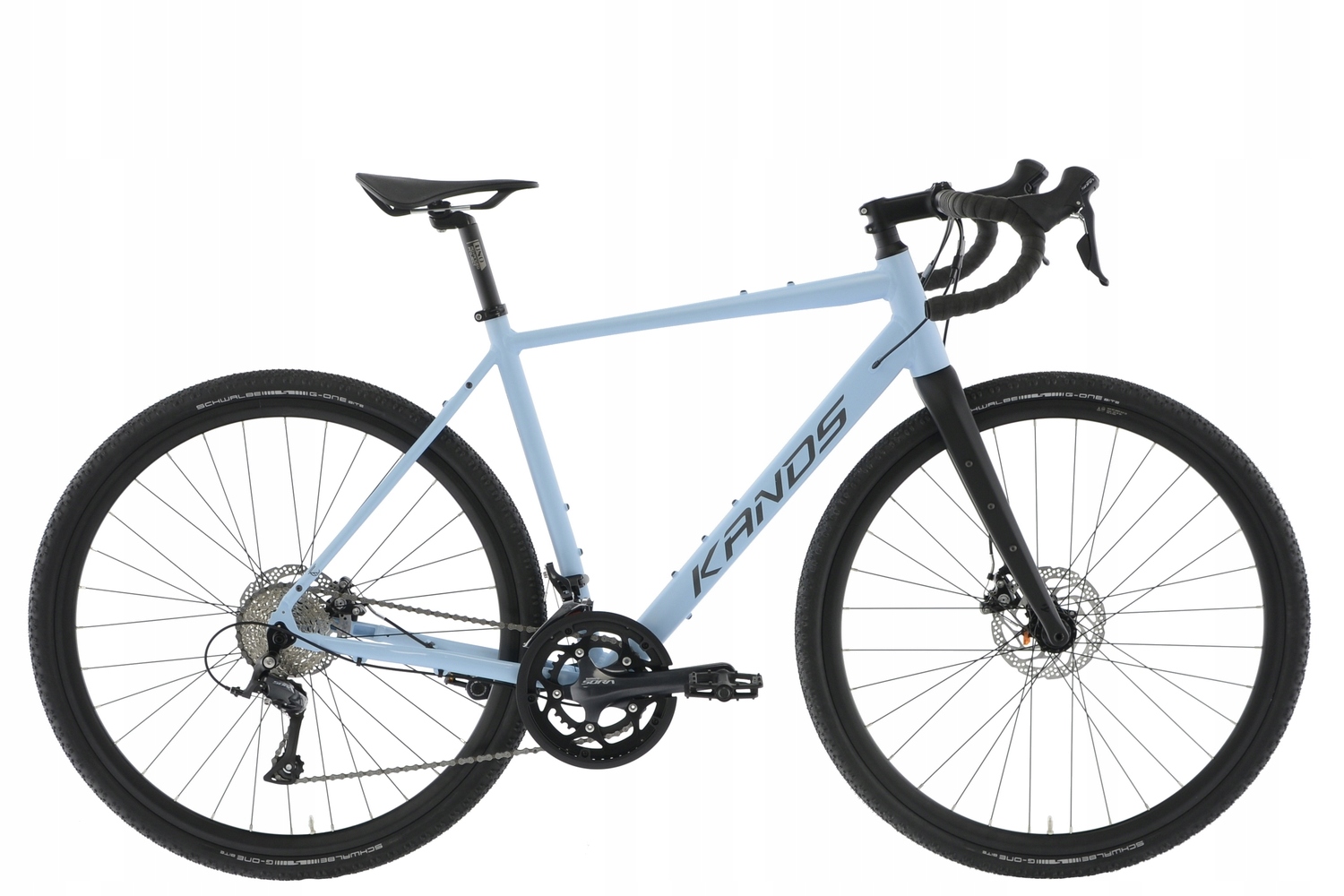 Rower Gravel 28' Kands Toro roz. M- 530 błękitny Sora 2x9 2024
