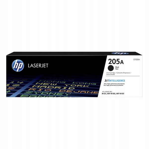 Originální toner Black Hp Color LaserJet Mfp M180, Mfp M181 (205A CF530A)