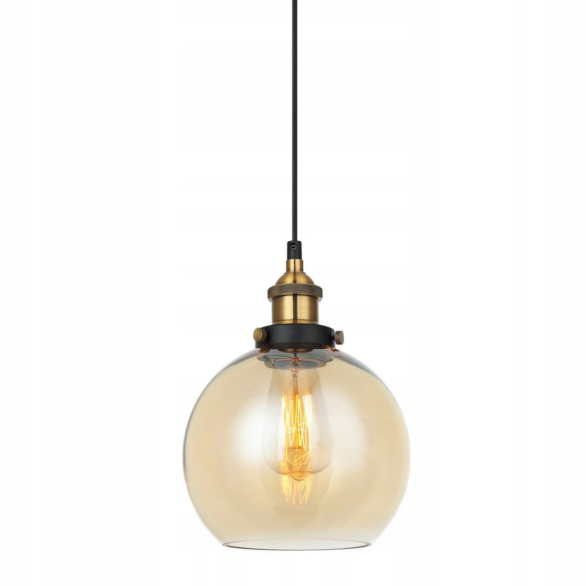 

Lampa wisząca Cardena MDM-4330/1 Gd+amb Italux