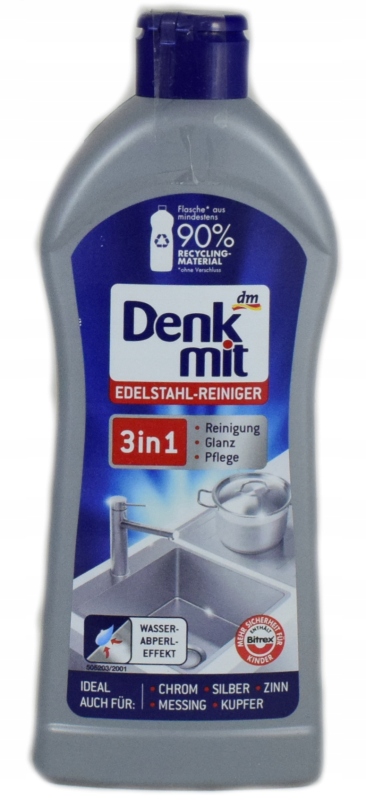 

Denkmit mleczko do czyszczenia stali szlachetnej