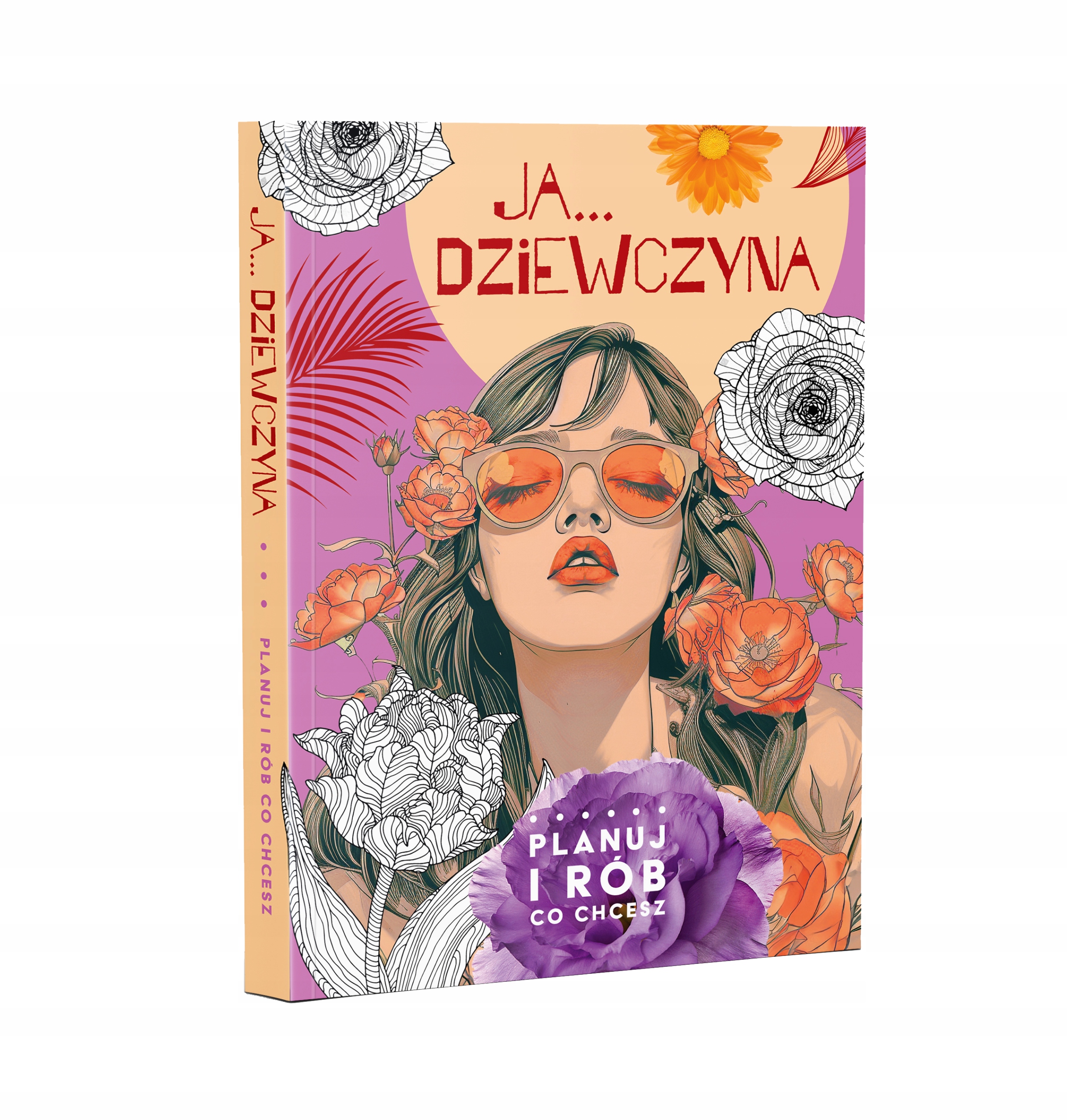 kalendarz dla nastolatek GIRLS 2025 | planer tygodniowy | bezdatowy | notes