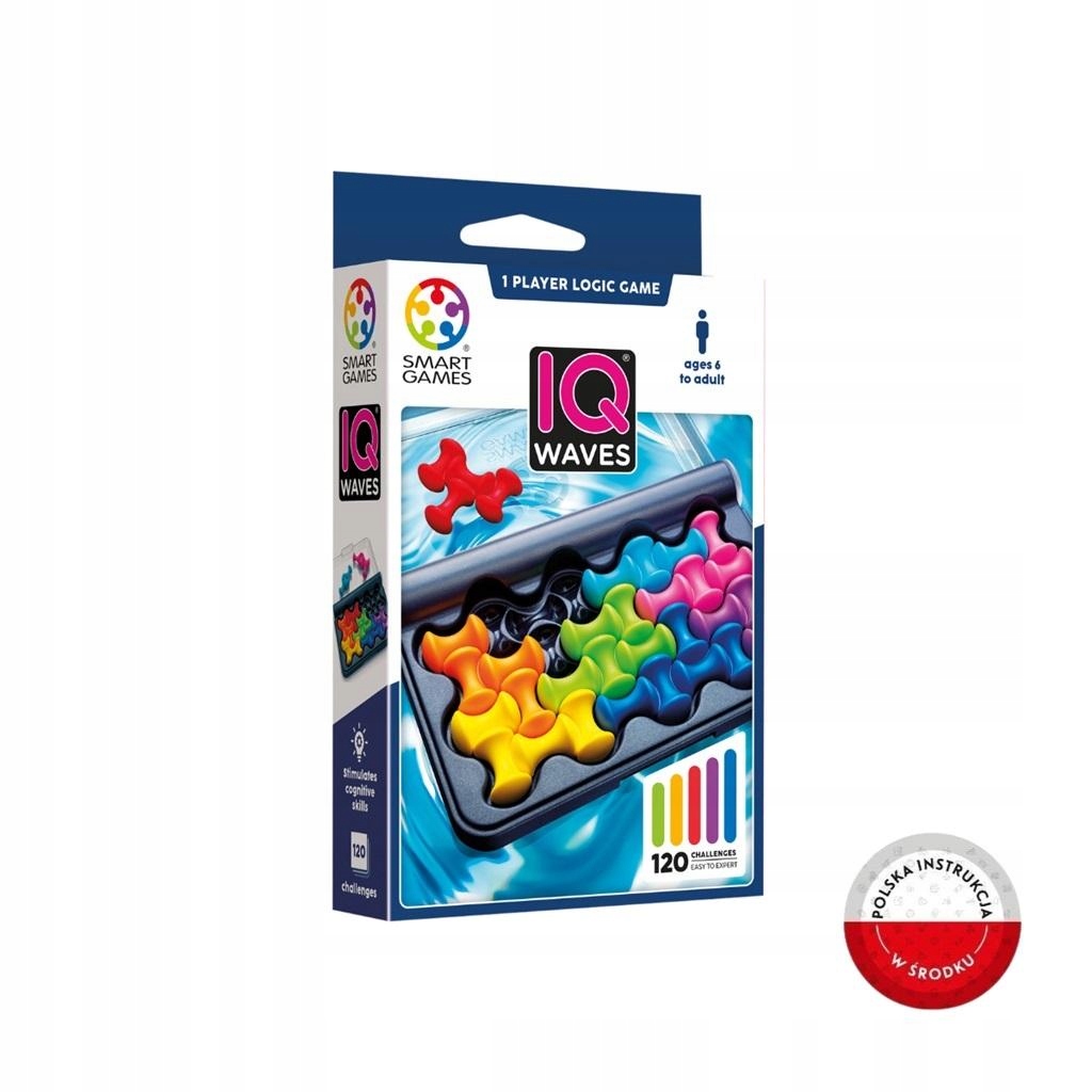 Familijna Gra Planszowa Dla Całej Rodziny Smart Games Iq Waves Iuvi Games
