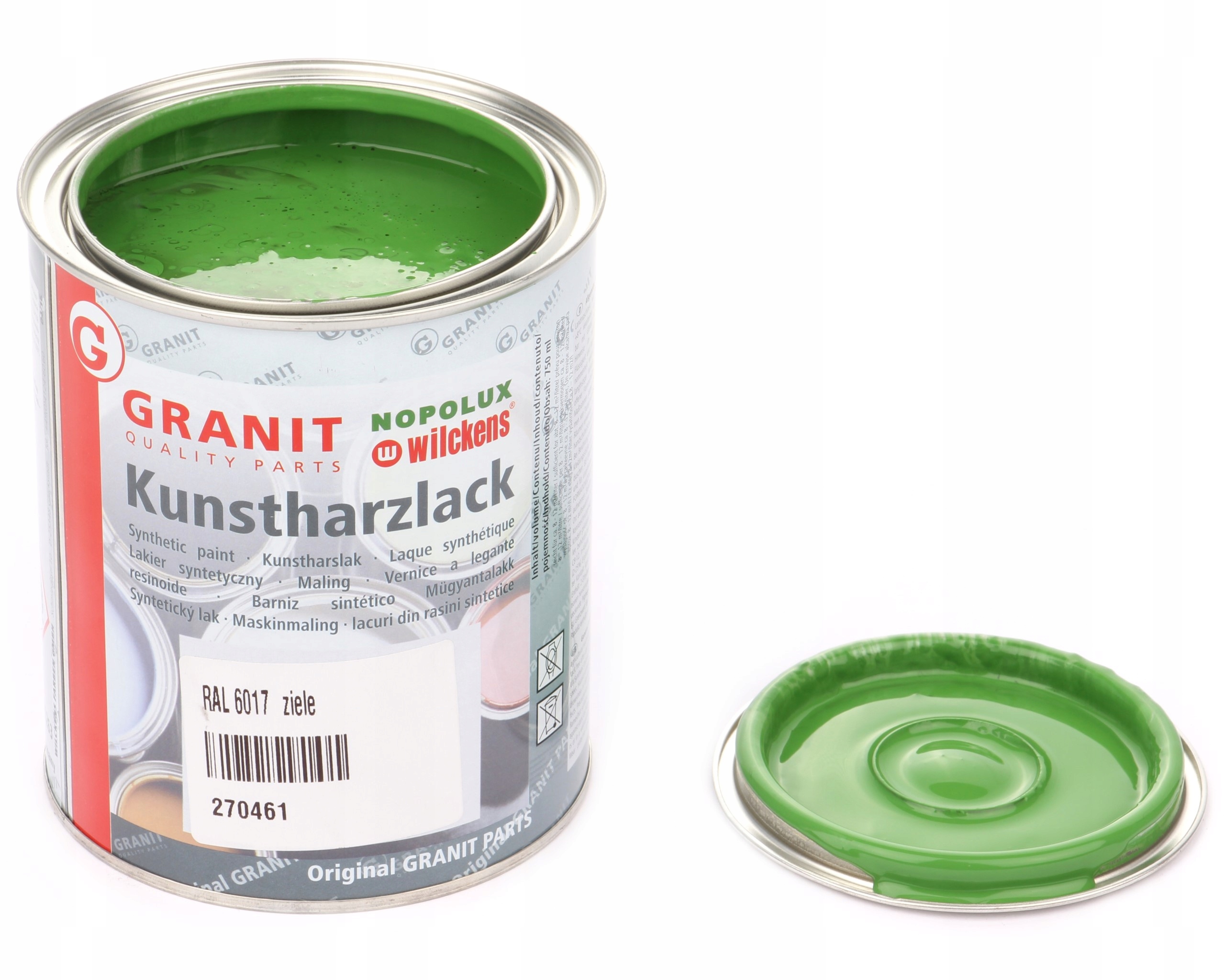 lak, barva Landsberg zelená 1l Wilckens Granit