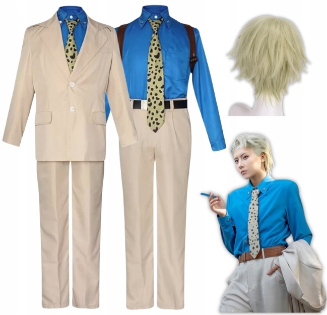 Kostým Jujutsu Kaisen Nanami Kento Cosplay Anime 2XL 3XL 182 188