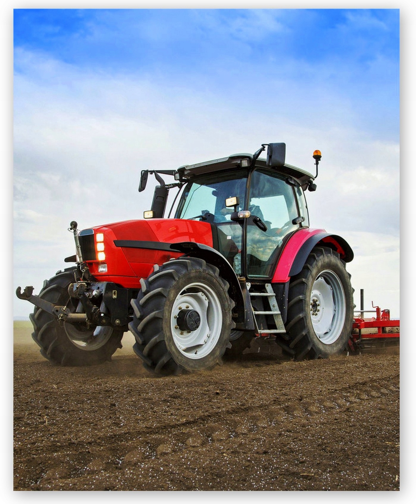 

Duży Koc Kocyk Polarowy Traktor Narzuta Ciągnik