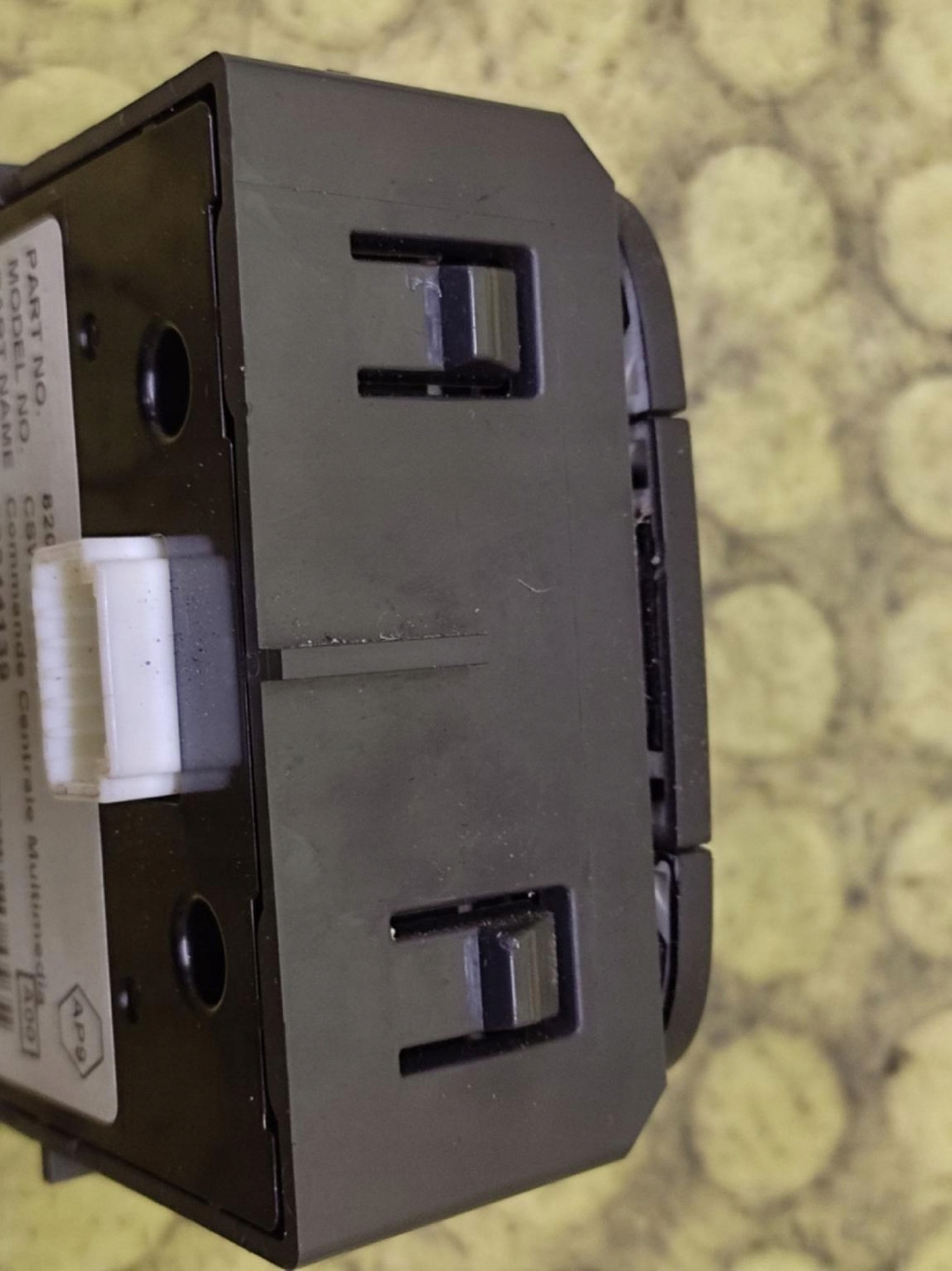 RENAULT LAGUNA II switch RADIA navigation devices 8200326970