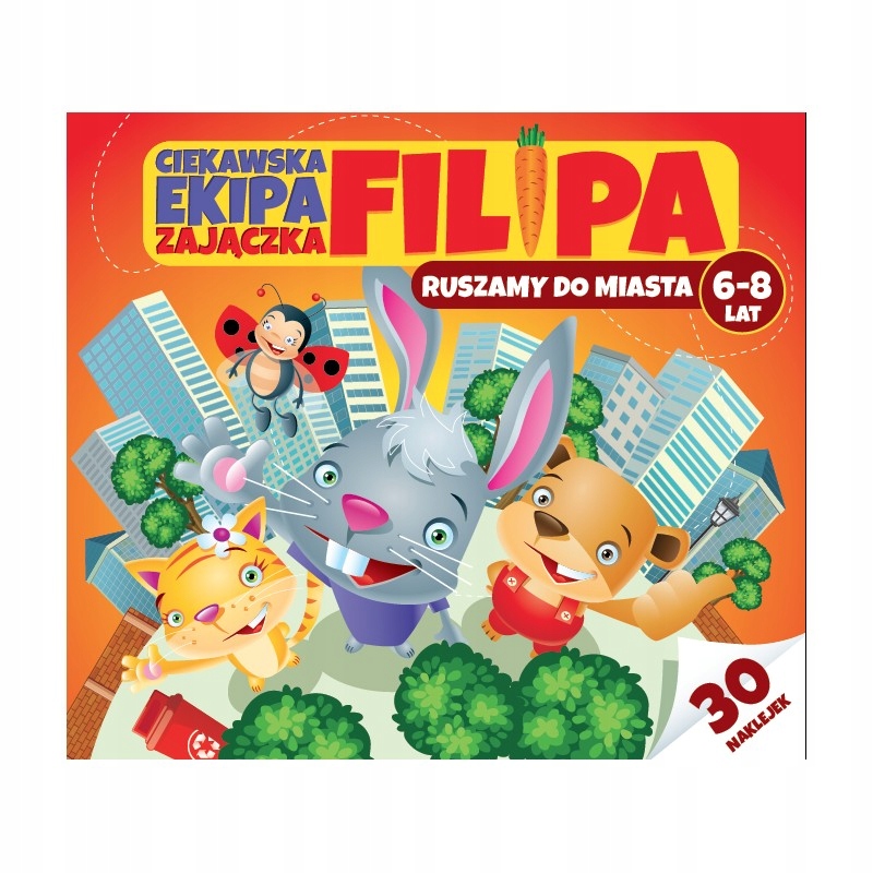 Ciekawska ekipa zajączka Filipa 6-8 lat Martyna Bubicz