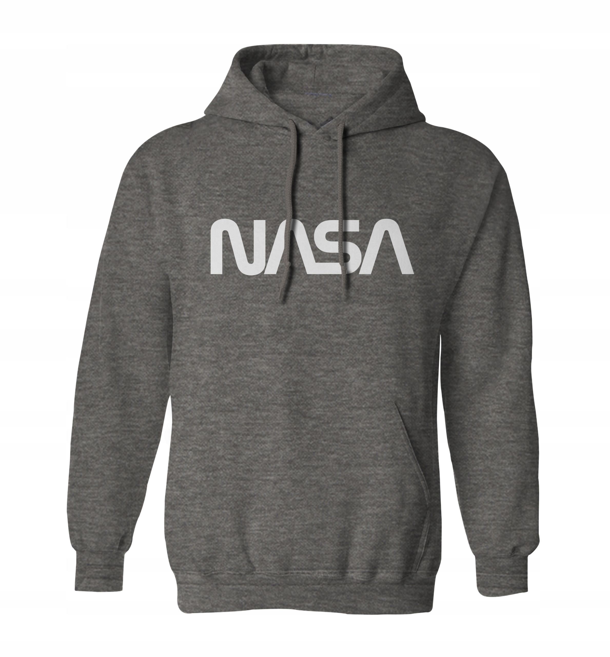 

Modna bluza Nasa męska, kangurka, szara S