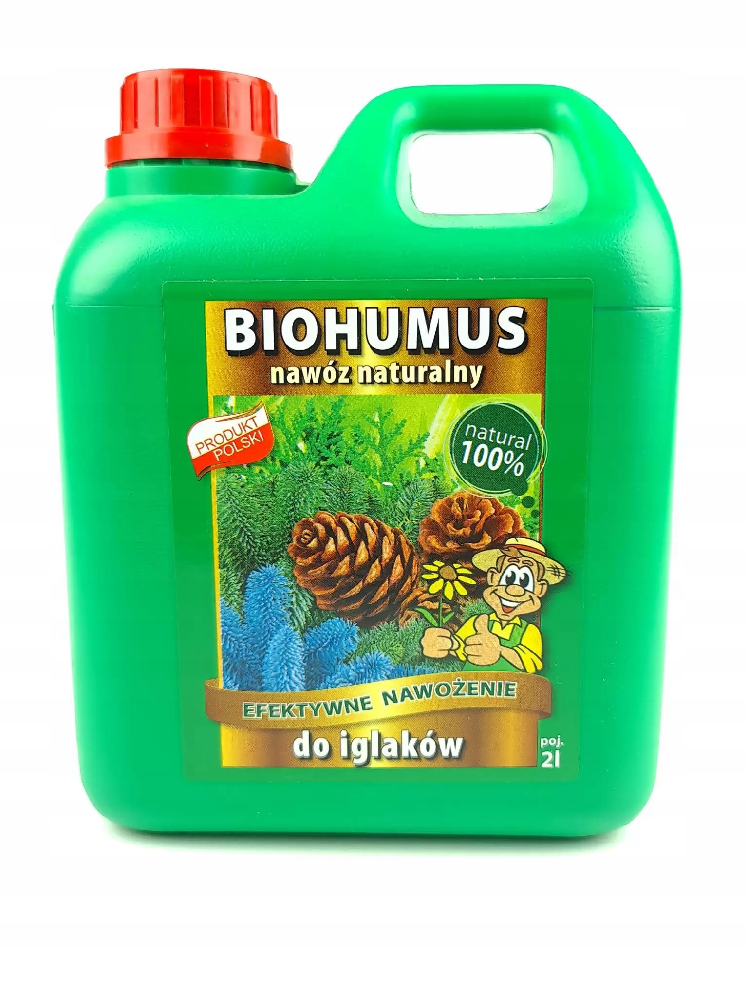 

Naturalny 2L BIOhumus Iglaki sprawdzony nawóz Eko