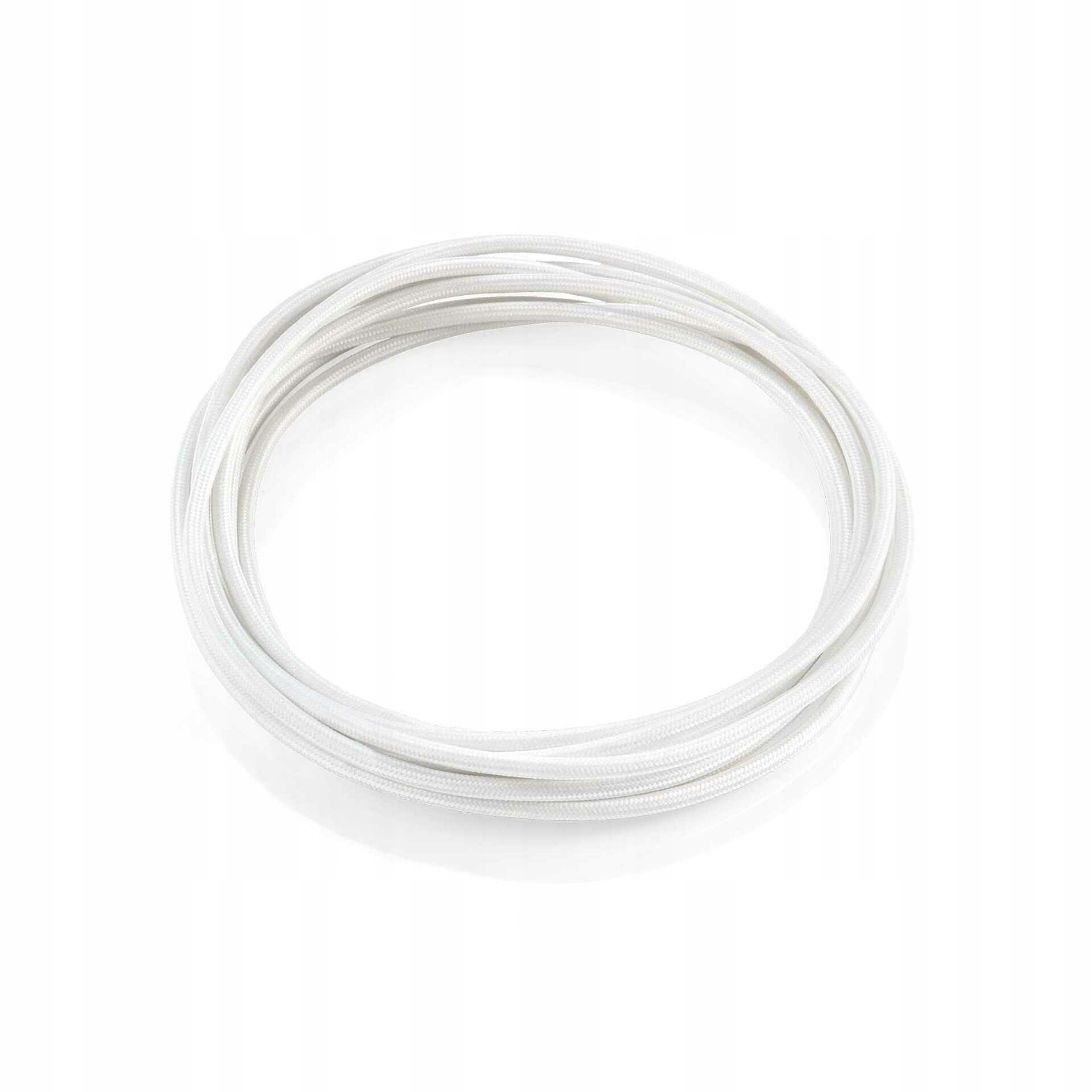 Textilní kabel Ideal Lux 10m bílý průměr 5mm