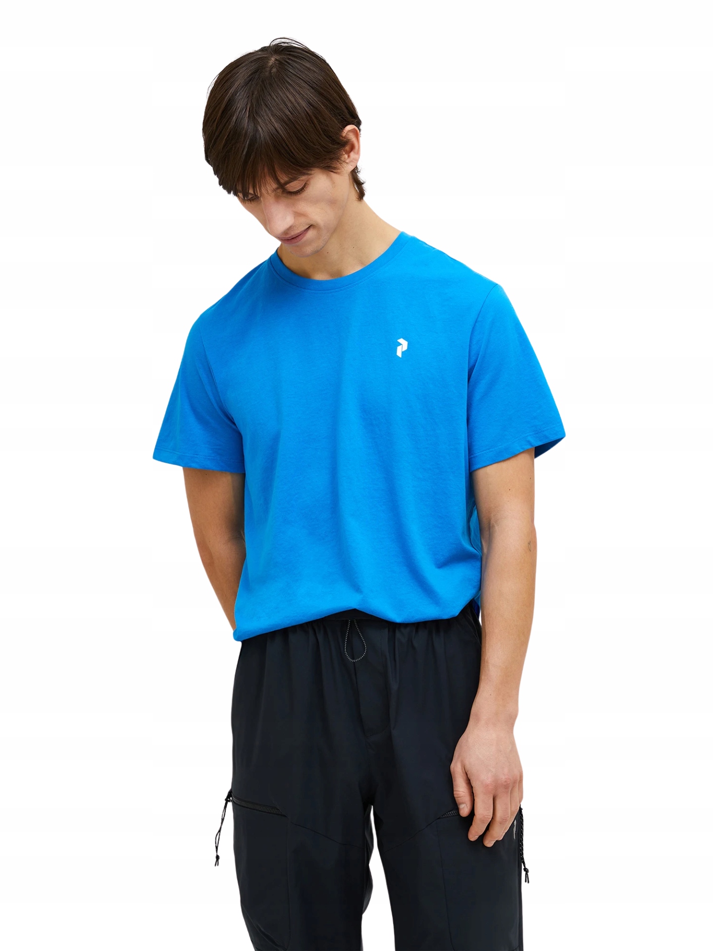 Tričko Peak Performance pánské Explore Graphic Tee modré XL