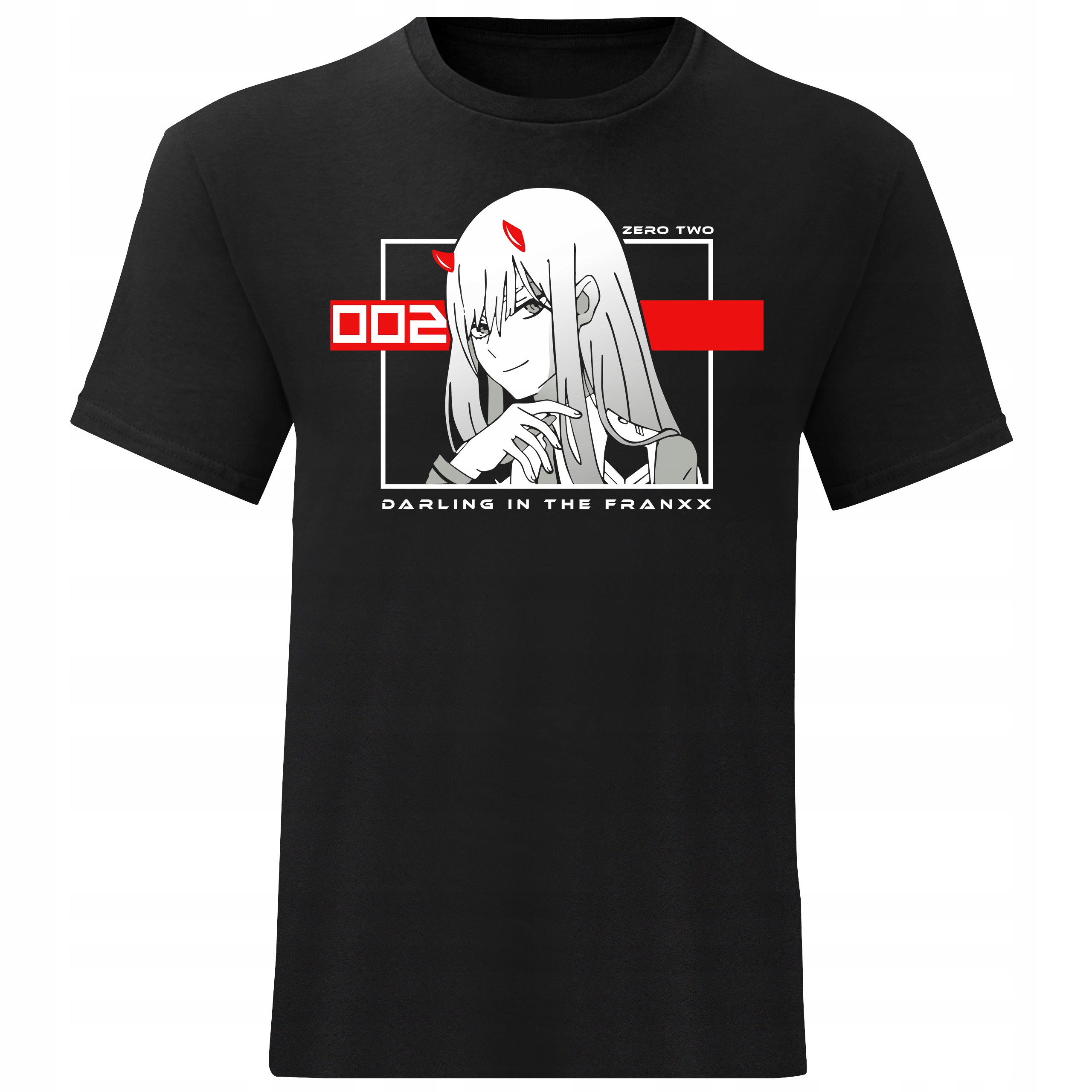 

Koszulka Męska Darling In The Franxx Anime Roz M