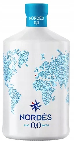 Levně Španělský Gin Nordes 0.7L nealkoholický