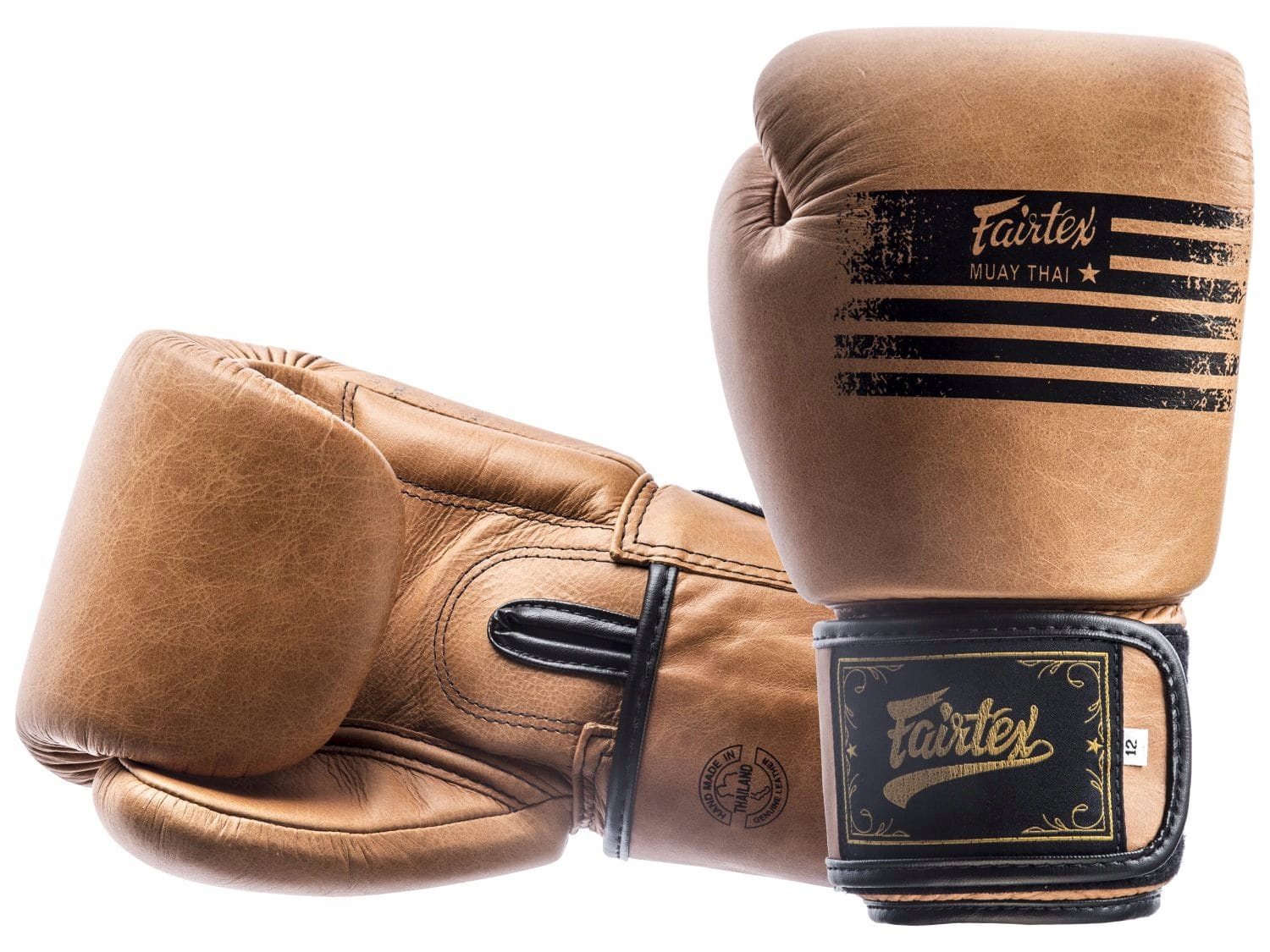 Boxerské Rukavice Fairtex BGV21 (raw brown) „Legacy“ – 10oz