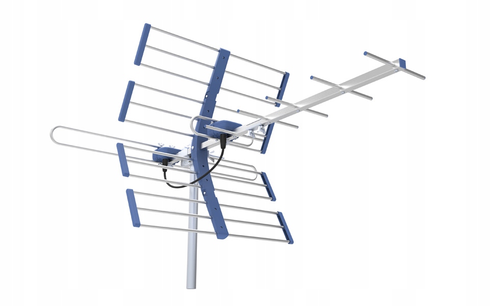 Anténa DVB-T2 Tt W19 Silver Combo s 5G ochranou