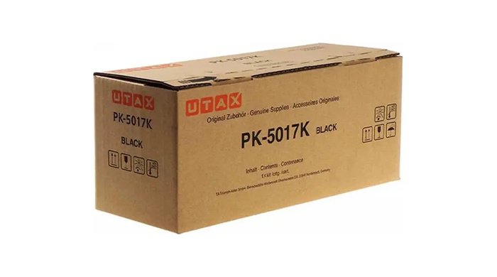 Oryginal Toner Black Utax PC3062 PK-5017K, PK5017K (1T02TV0UT0,