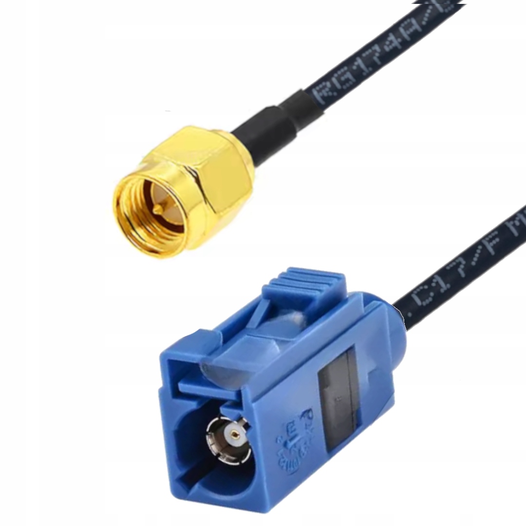 Pigtail Fakra C zásuvka Sma zástrčka RG174 4 m