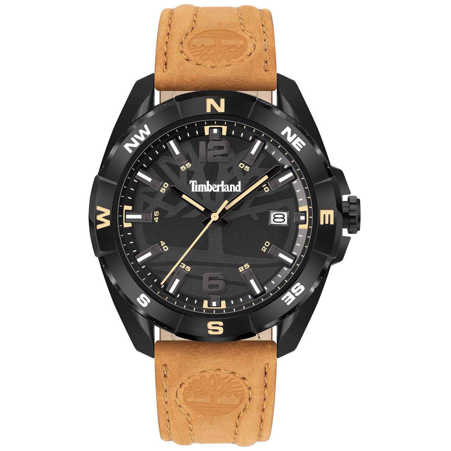 Pánské Hodinky Timberland TBL.TDWGB2202101 hnědé