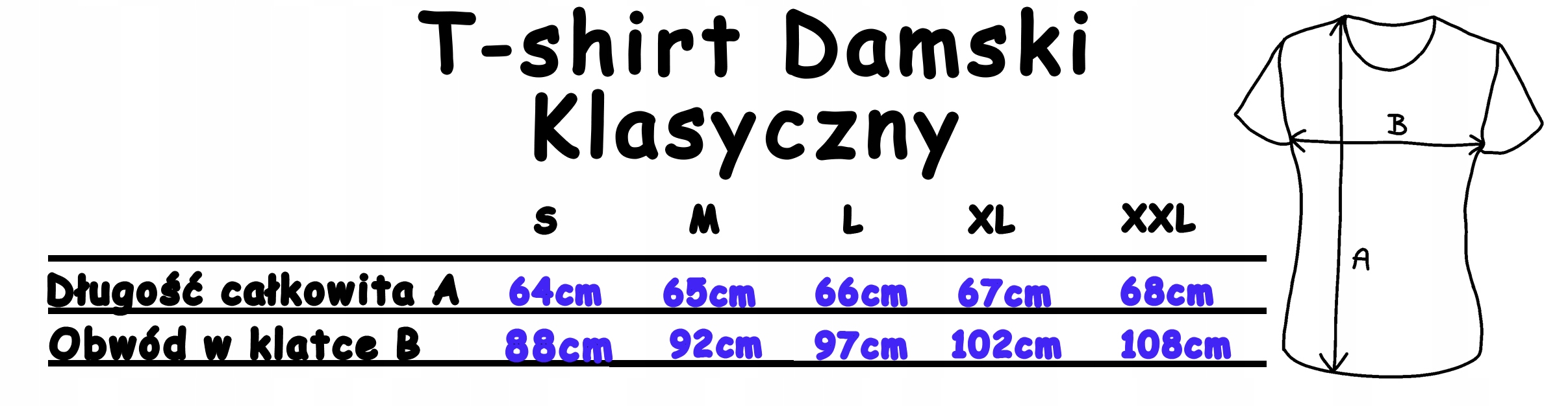 Koszulka damska T-shirt /Twój nadruk L Rozmiar L