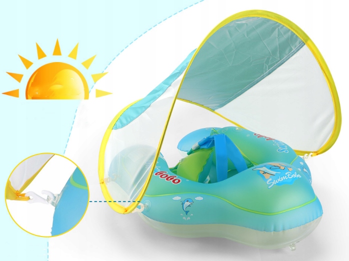 NADMUCHIWANY PIERŚCIEŃ DLA NIEMOWLĄT Presenty Model kółko do pływania