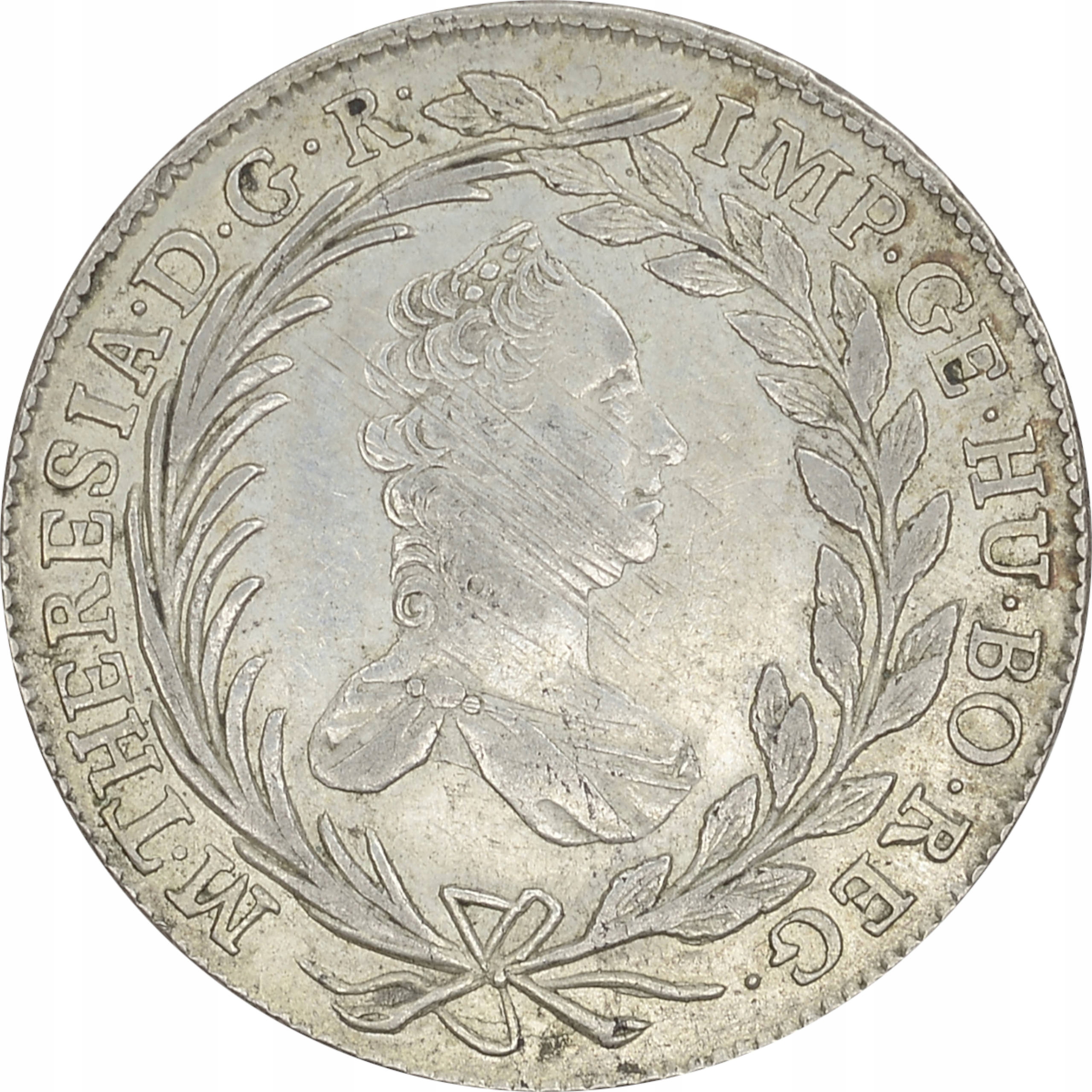 12.AUSTRIA, M.TERESA, 20 KRUCIERZY 1763