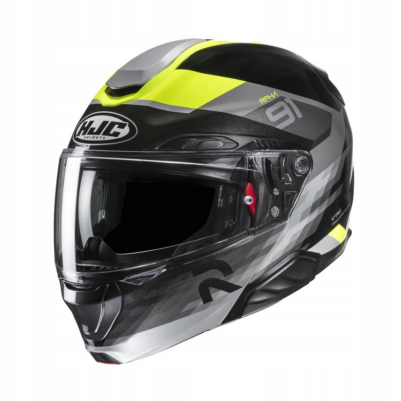 Motocyklová prilba Hjc RPHA91 Madal Black Yellow L