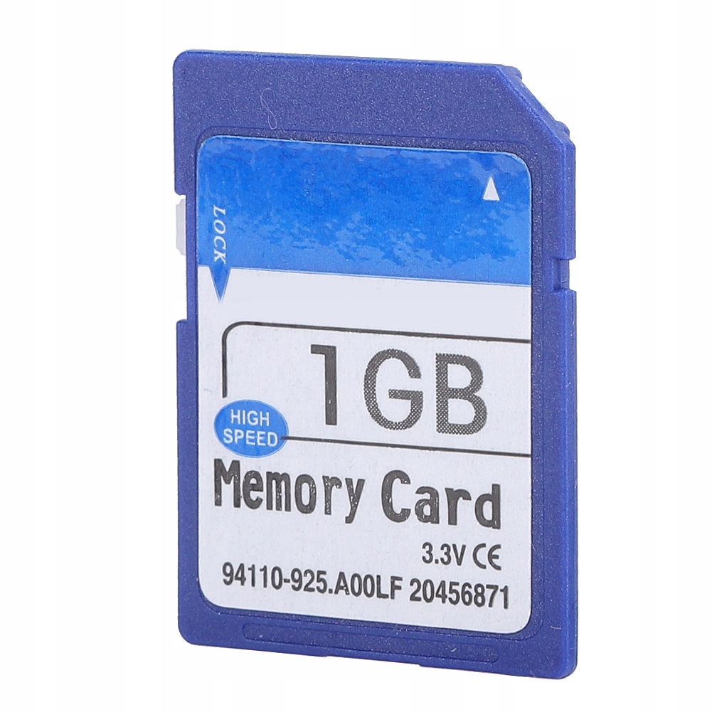 KARTA PAMIĘCI O DUŻEJ SZYBKOŚCI 1GB DLA APARATU ELITE PRO MP3 MP4