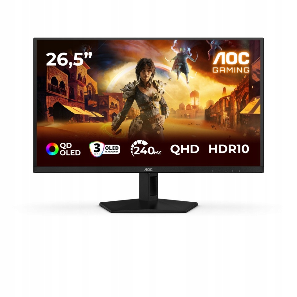Aoc Monitor 26.5 palců Q27G41ZDF Qd-oled 240Hz HDMIx2 Dp