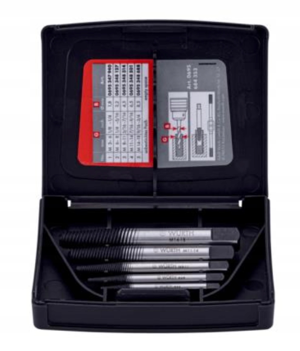 Wurth Zestaw Wykrętaków do Śrub M3-M18