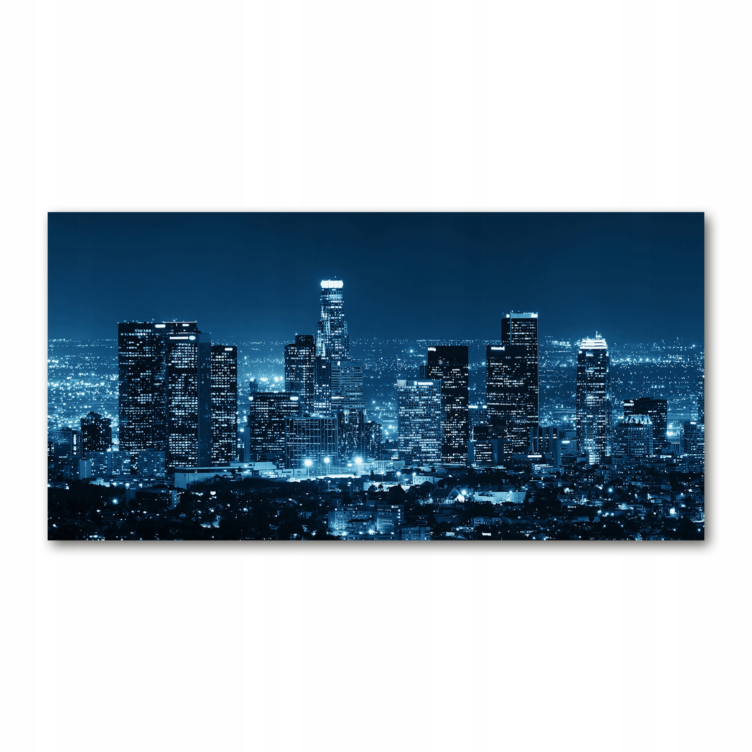 

Foto obraz szkło akryl Los Angeles nocą 120X60 cm