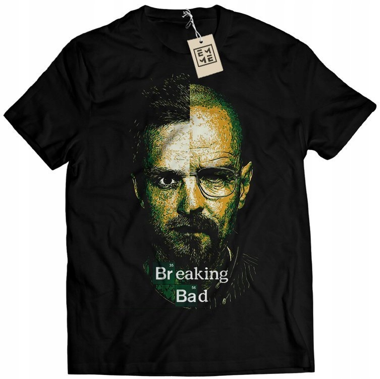 

Koszulka Męska Breaking Bad Heisenberg S