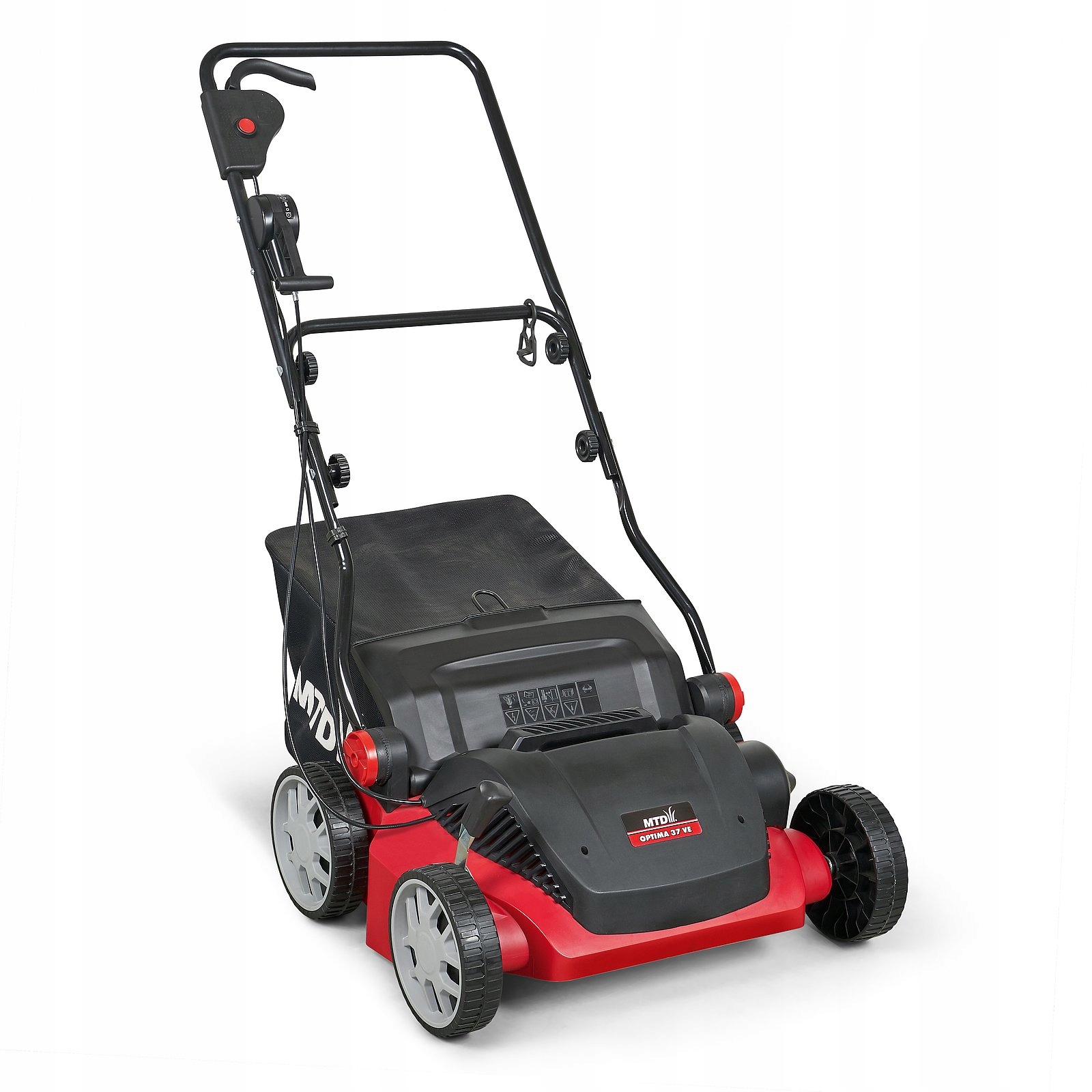 Elektrický vertikutátor Mtd Optima 37 Ve 37 cm 1600 W Výkonný Areator