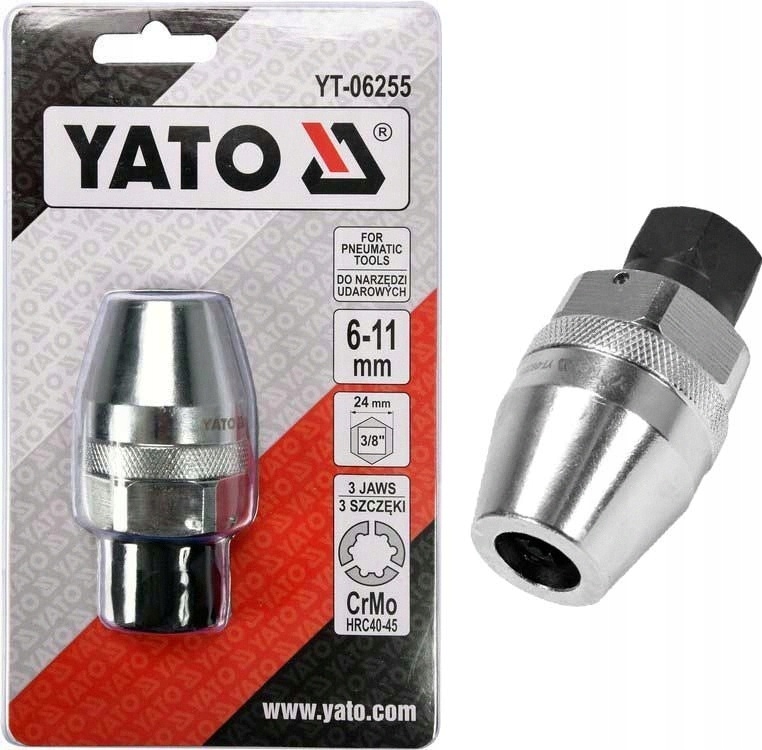 Yato Wykrętak Uszkodzonych Śrub I Szpilek 6-11mm