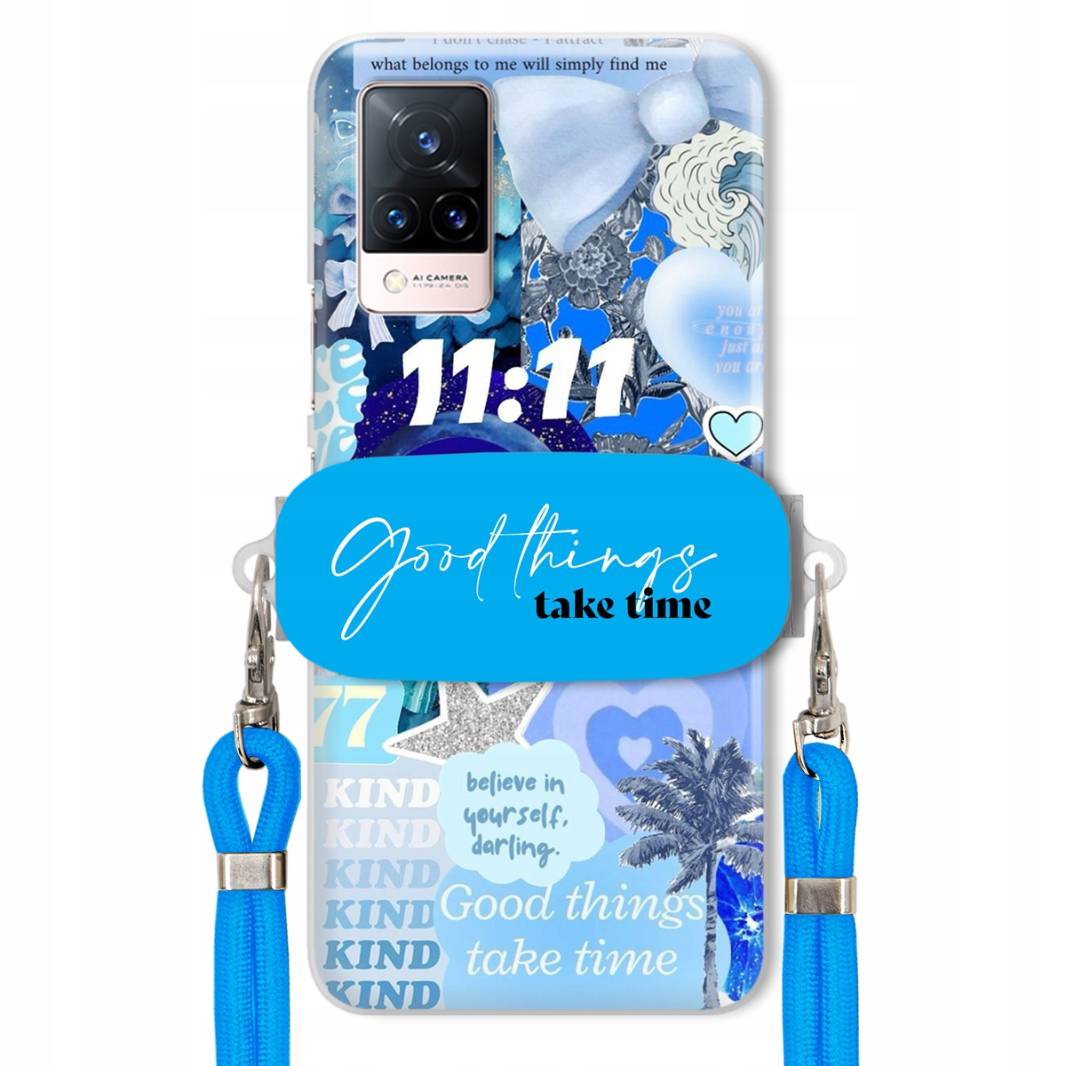 Puzdro pre Vivo S9 Držiak vodítko Crossbody Good Things Sea Morské Lata