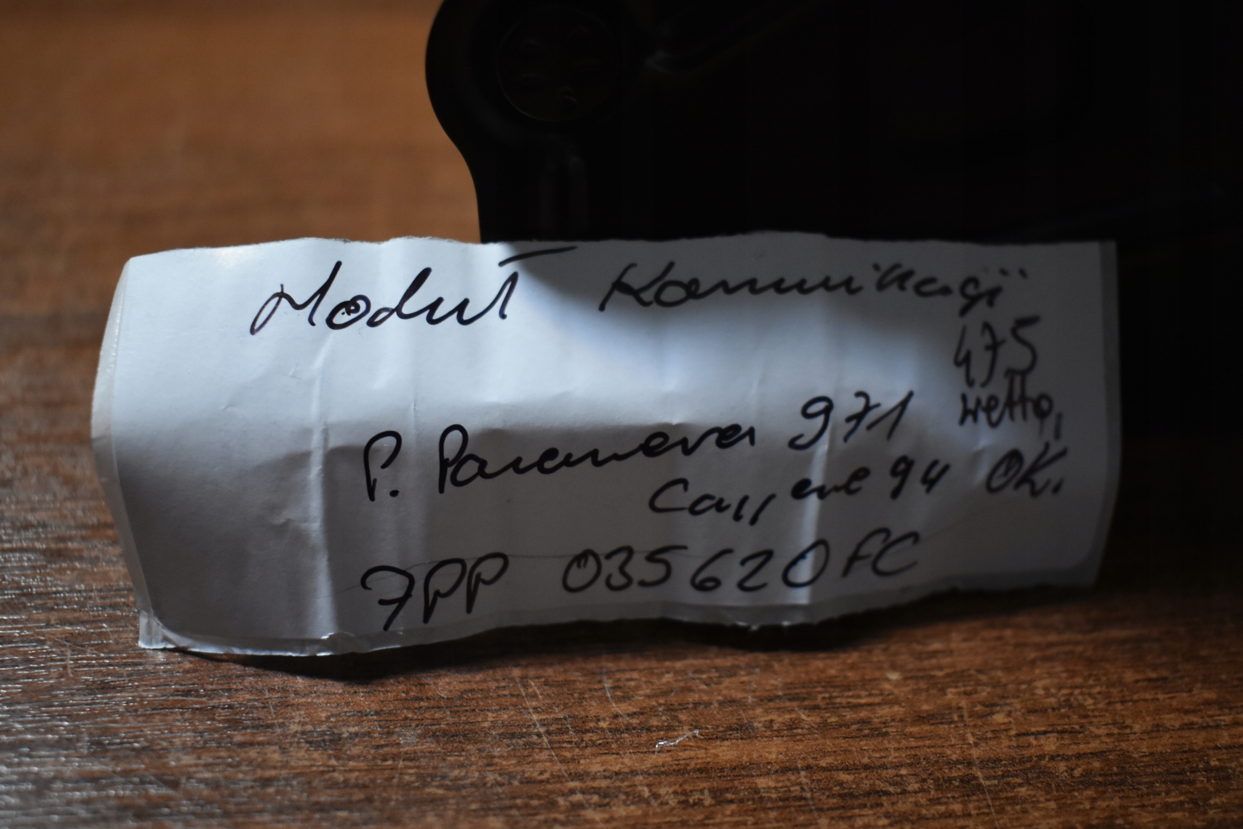 IDEALNY modulo KOMUNIKACJI PORSCHE PANAMERA 971 CAYENNE 9Y 1