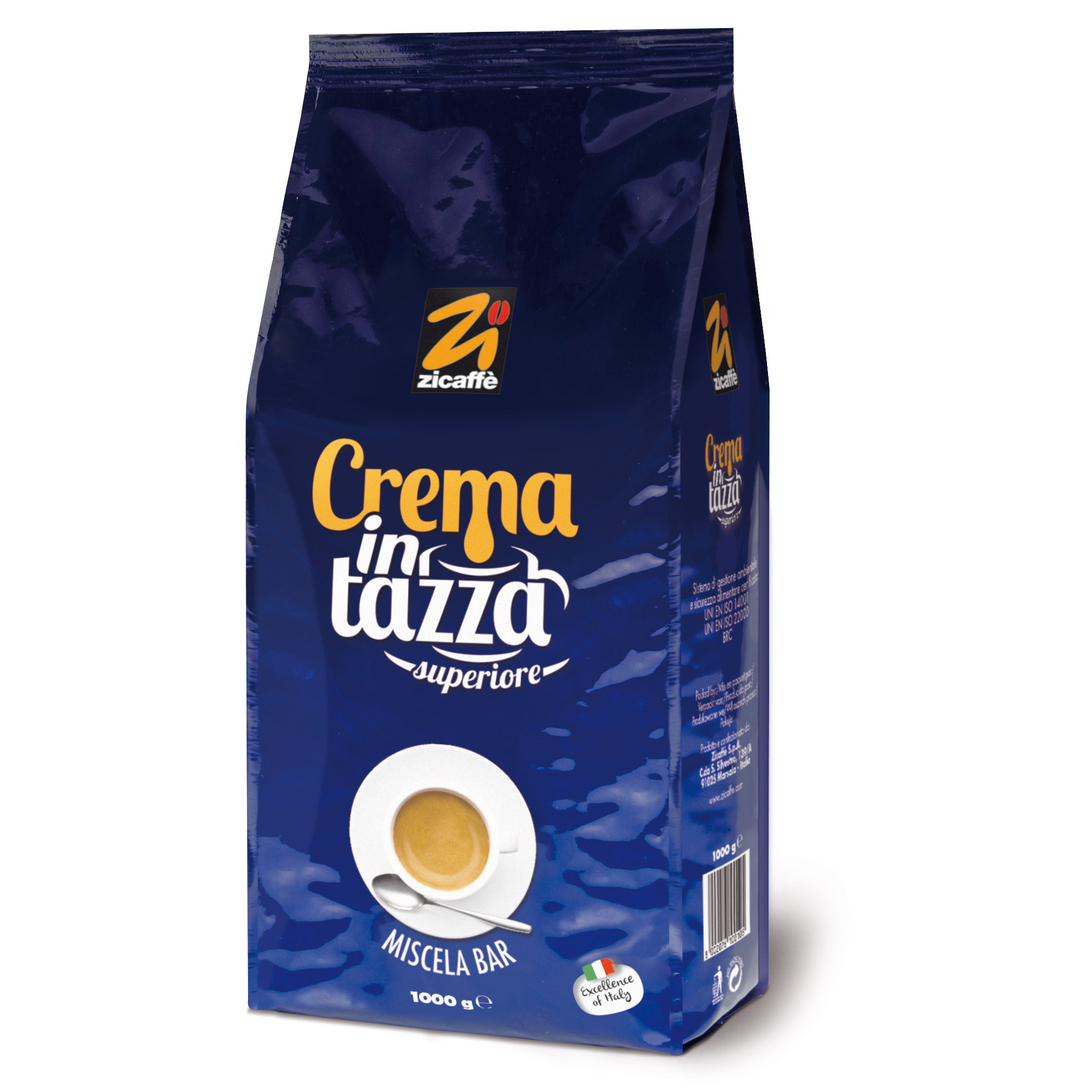 Levně Káva zrnková Zicaffe Crema in Tazza Superiore1 kg