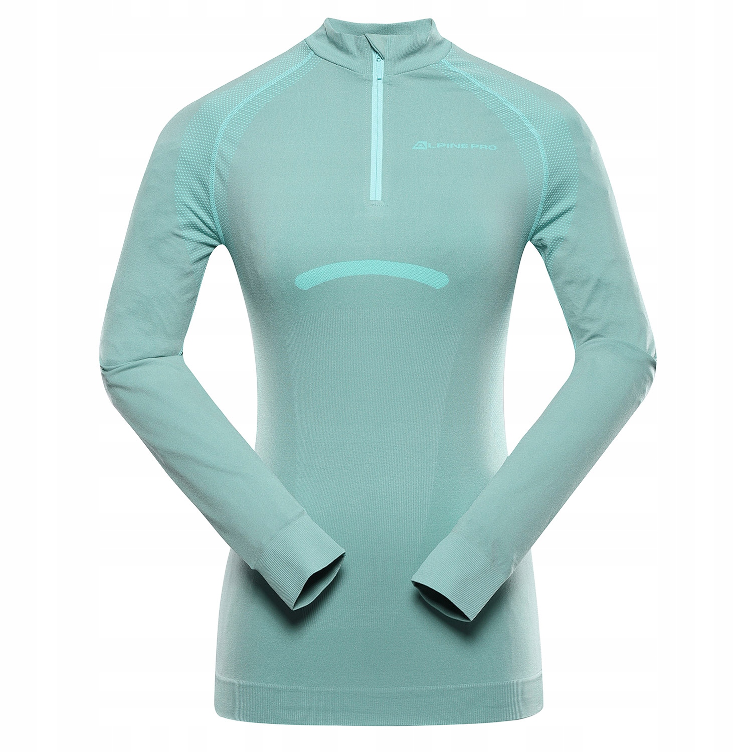 Alpine Pro Koszulka termoaktywna damska długi rękaw Seama zielony XL-XXL
